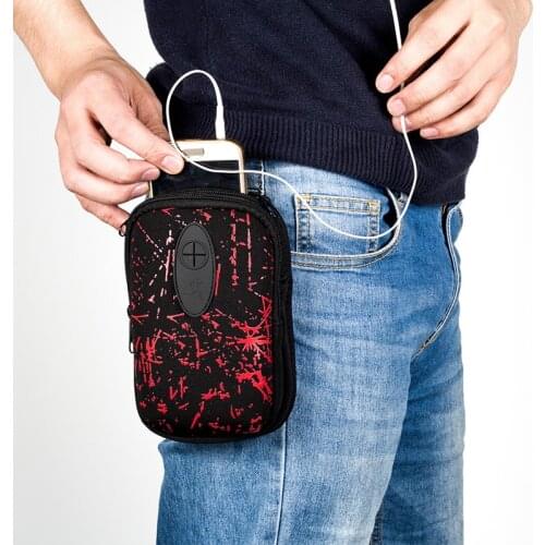 BISI GORO 2020 New korean Tactical Unisex Sports Mobile Phone Multi-function Outdoor Fashion Running Pockets Leg Waist Hip Bag