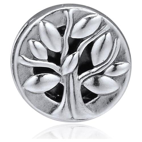 CKK Tree of Life Clip Beads Charms Silver 925 Sterling Silver Jewelry Fits Reflexions Bracelet Necklace Kralen Berloque Perles