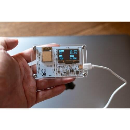 Air detector PM2.5 haze meter formaldehyde laser wifi remote monitoring