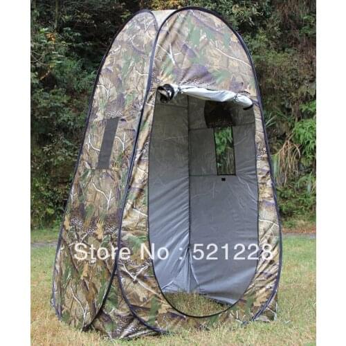 Camouflage Pop up Bath Moving Toilet Shower Photography Change Room Dressing Beach Hunting WC Fishing Outdoor Camping Tent