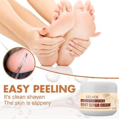 10g/20g/30g/50g EELHOE Feet Cream Smooth Skin Easy Peeling Non-irritating Professional Soft Heel Treatment Skin Care Accessories