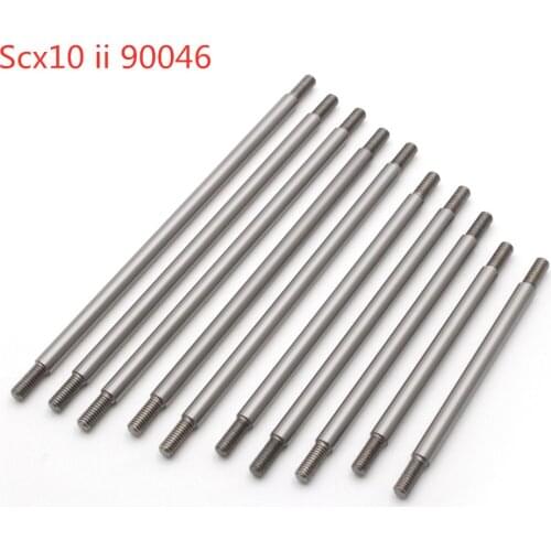 KYX Racing 313mm Wheelbase Stainless Steel Tie Rod suit Upgrades Parts Accessories for RC Crawler Car Axial SCX10 II 90046