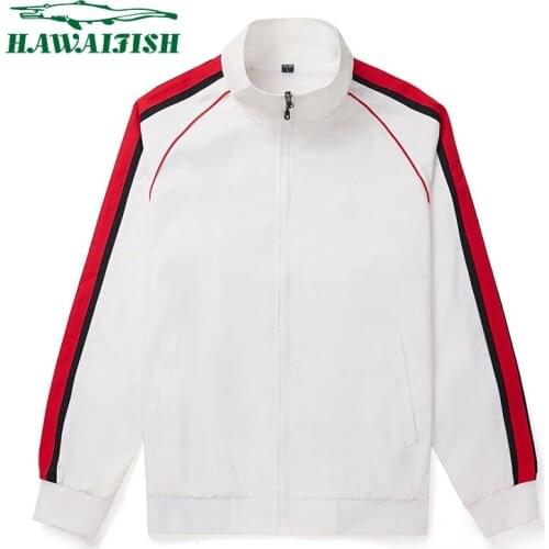 Hawaifish brand mens jacket Youth spring and autumn Korean version casual windbreaker male fashion high quality bomber men