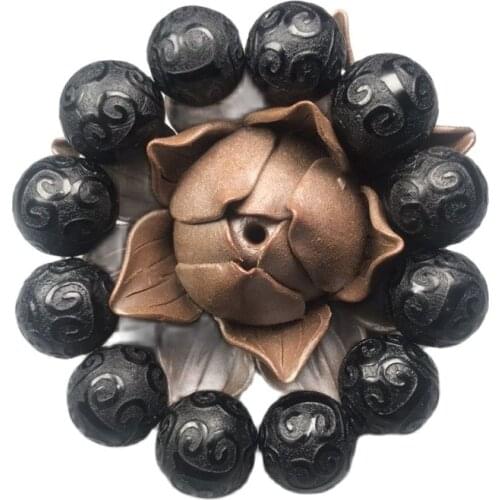 Natural Tibetan palindrome Tianyan eye Agate Bracelet