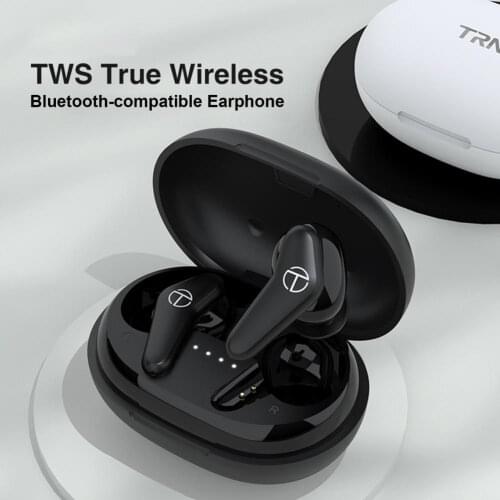 Newest TRN AM1 TWS True Wireless Bluetooth 5.0 Earphones Touch Control Noise Cancelling Earbuds Music Sport Headset BT1 T300 Z3