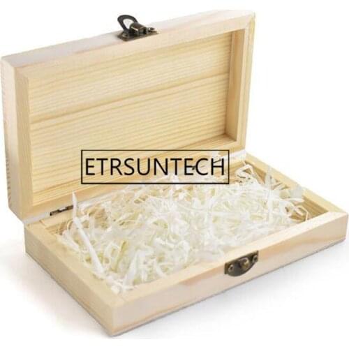 50pcs Vintage Wood Brooch Jewelry Packaging Box Luxury Groom Bow Tie Wedding Party Neck Tie Wooden Bowtie Package Gift Boxes