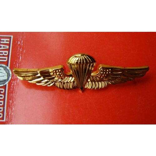 WW2 Style US Navy Parachute Parachutist Landings Wings Badge Pin Brooch Military armyshop2008