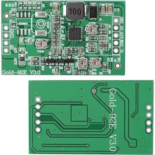 High-quality Boost Board Module LCD TCON Board VGL VGH VCOM AVDD 4 Adjustable Gold-92E