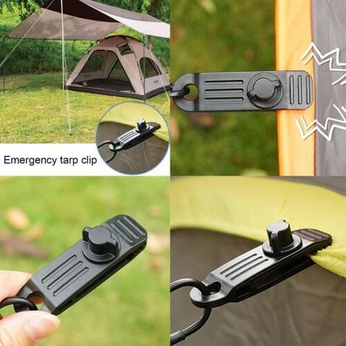 Caravan Clips For Caravan Tent Boat Trailer Cover Tent For Awning Groundsheet Windproof Camping Tarp Snap Clamp Accessories V8K0