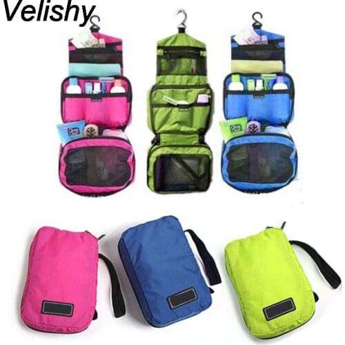 1pcs Make Up Cosmetic Bags Organizador De Maquiagem Waterproof Makeup Organizer Toiletry Bag for Women Men Travel Kits HOT SALE