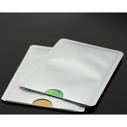 New 10pcs Credit Card Protector Secure Sleeves RFID Blocking ID Holder Foil Shield SCI88
