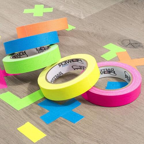 6pcs/Set Luminous Tape Night Glow In Dark Self-Adhesive Warning Tape Safety Security Home Decoration Tapes