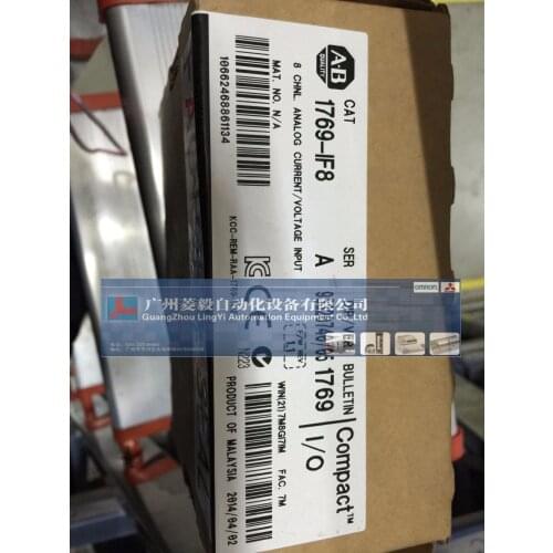 A B PLC 1769-IF8 (New and original in box ) 100% new in stock with one year warranty.new in box