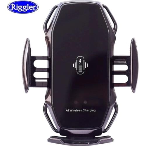 Automatic Clamp Qi Wireless Charger Car Fast Charge Holder foriphone11 pro 11 XR XS XS MAX forHuawei P30Pro Mate20Pro