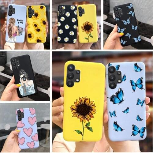 Daisy Sunflower Case For Samsung Galaxy A32 5G Covers SM-A326B Soft Slim Fundas For Samsung A32 A 32 5G Phone Cases 6.5'' Bumper