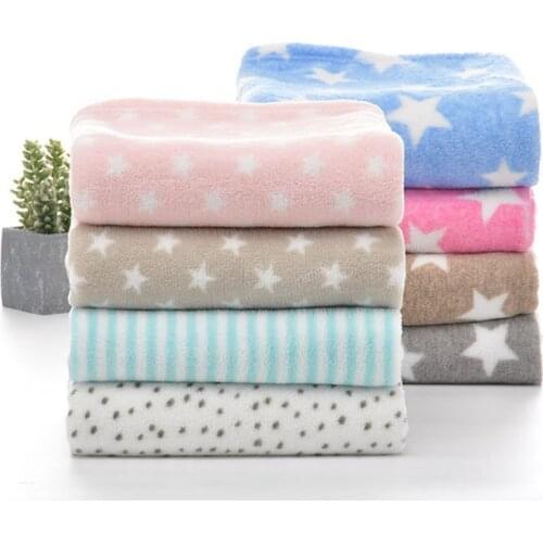 Infant Newborn Bath Towel Washcloth Feeding Cloth Children Blanket Stripped Swaddle Wrap Bedding Covers Bath Cleaning Care
