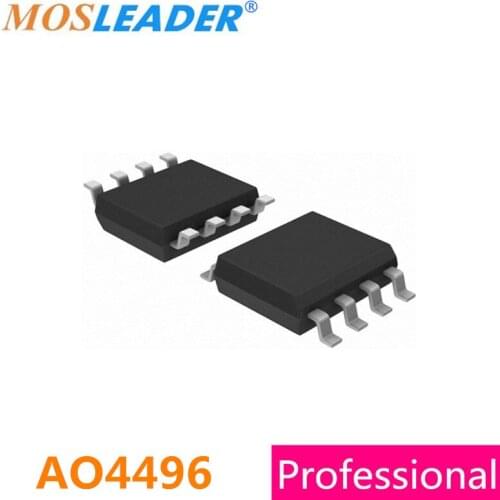 Mosleader AO4496 SOP8 100PCS 1000PCS 4496 N-Channel 30V 10A High quality