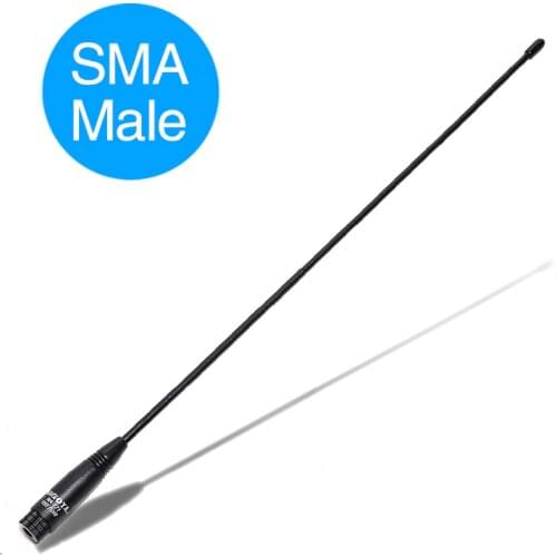 Nagoya NA-771 SMA-Male Dual Band VHF/UHF 144/430MHz Soft Antenna NA771 For Handheld GPS Garmin Alpha 100 50 Astro 430 320 900