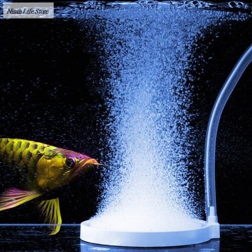 Nano Gas Plate Stone Bubble Stone Aerator for Aquarium Fish Tank Pump Hydroponic Oxygen Plate Pet Mini Air Pump Accessories