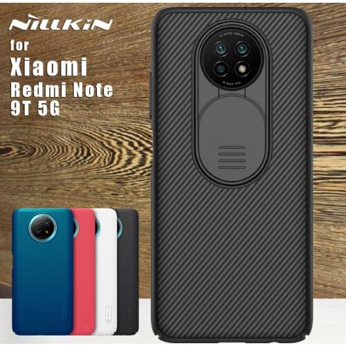 Nillkin Camera Protection case for Xiaomi Redmi Note 9T 5G Case Back Cover Camshiled Protective Cases for Xiaomi Redmi Note 9T