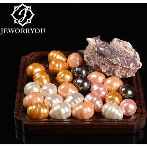 2019 New Fasion accessories DIY shell pearls beads 10pieces/wholesale Natural stone beads making shell pearl bracelet necklace