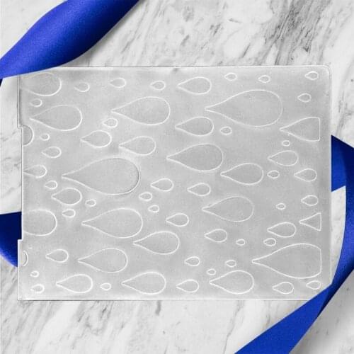 Heart Background Embossing Folder With Cut Design DIY Paper Cutting Dies Scrapbooking