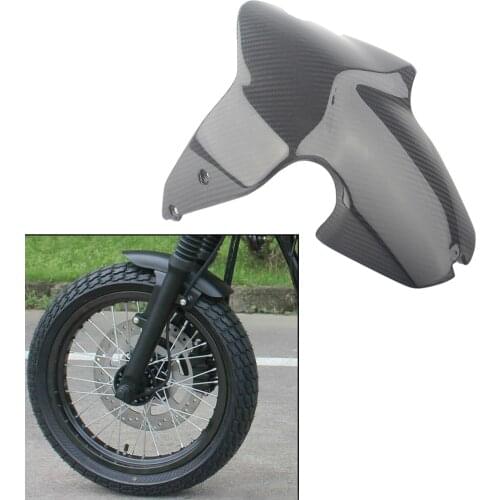Front Tire Fender Mud Guard Hugger Fairing Carbon For Ducati Monster 1200 S 2014 2015 2016 2017