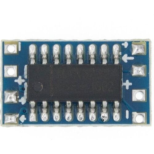 10PCS MCU mini RS232 MAX3232 level to TTL level converter board serial converter board module
