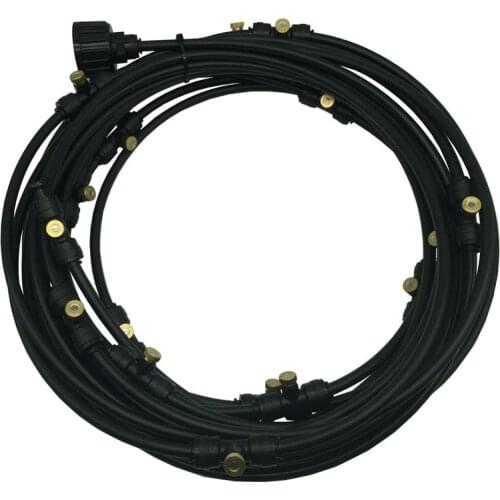 Low Pressure Cooling and Humidifying Misting System for Outdoor Agricultural Garden Irrigation Dust Removal Misting System