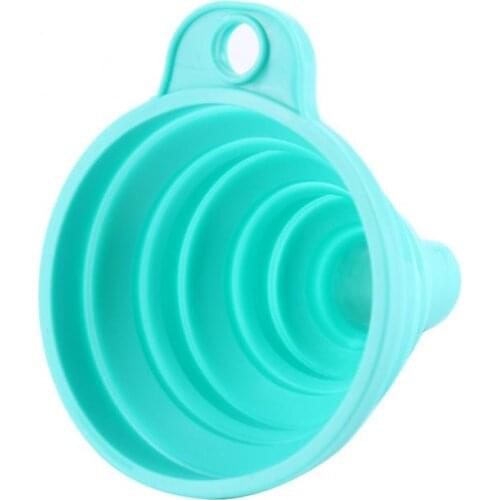 Folding Mini Telescopic Funnel Liquid Dispensing Tool Grade Jam Spice Package Funnel Kitchen Accessories