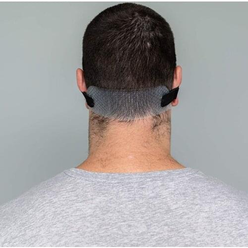 Men Shaving Neckline Template Hair Removal Neck Haircut Guide Barber Tool Haircut Stencil Elastic Band