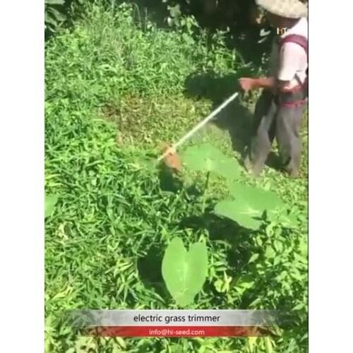 Lithium battery grass trimmer brush cutter electric lawn mower,portable grass trimmer