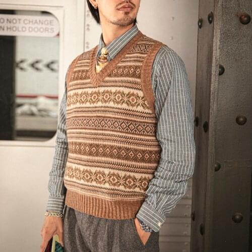 TURBOSUN Mens Wool Sweaters