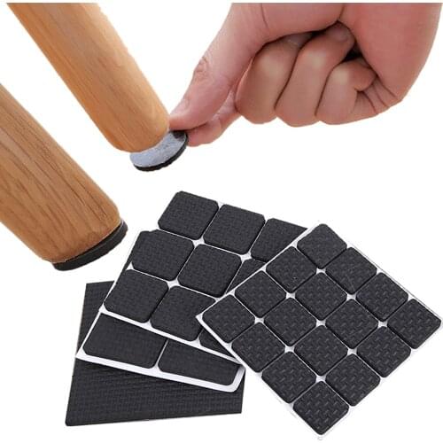 1-16PCS/Sheet Thickening Self Adhesive Furniture Leg Feet Rug Pad Anti Slip Mat Bumper Damper For Chair Table Protector Hardware