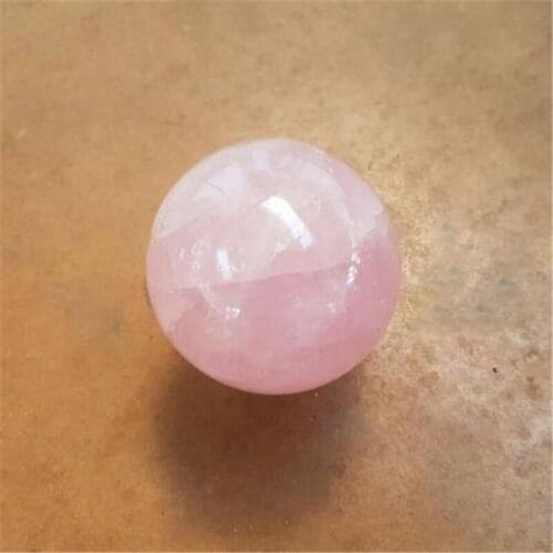 100% natural Madagascar Natural rose Quartz Crystal polished Sphere Ball Healing crystal gemstone