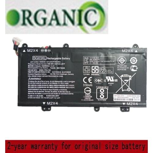 11.55V 41.5Wh/61.6Wh SG03XL Laptop Battery For HP M7-U009DX HSTNN-LB7E TPN-I126 3ICP7/61/80 SG03XL