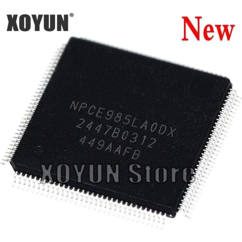 2pcs/lot NPCE985LA0DX NPCE985LAODX NPCE985 IC QFP128 100% NEW