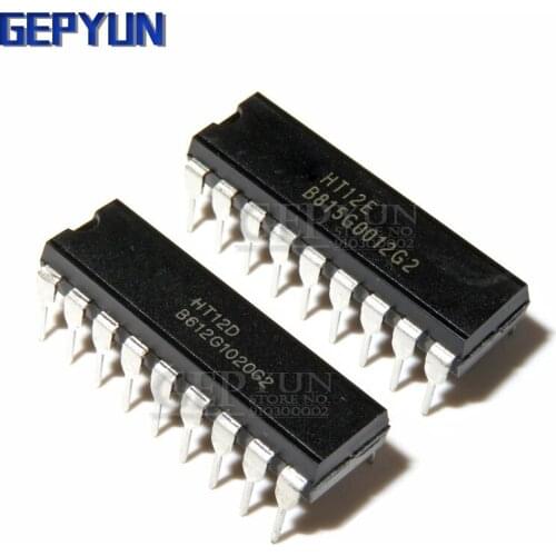 5Pair 5PCS HT12D and 5PCS HT12E DIP20 HT-12D+HT-12E