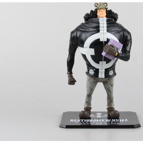 Anime One Piece ZERO The New World Bartholemew Kuma Nikyu Nikyu no Mi PVC Action Figure Collection Model Toys Doll 24cm