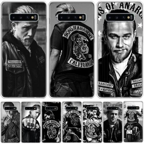 American TV Sons of Anarchy Phone Case For Samsung Galaxy Note 8 9 10 S7 S8 S9 S10 S10E S20 Ultra J8 J6 J4 2018 Plus Lite Cover