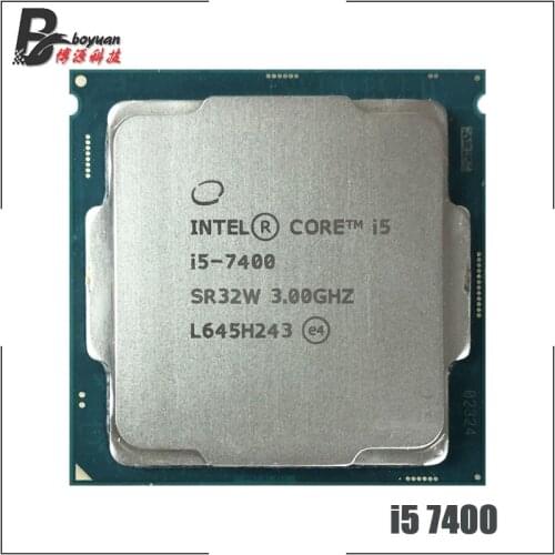 Intel Core i5-7400 i5 7400 3.0 GHz Quad-Core Quad-Thread CPU Processor 6M 65W LGA 1151