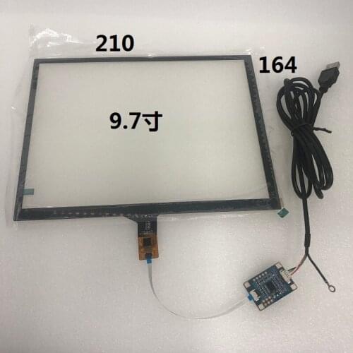 9.7 inch I2C IIC USB interface capacitive touch screen suitable for android linux win7 8 10 raspberry pie 3 B2 B3 plug and play
