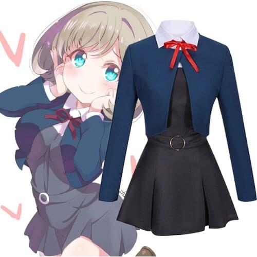 LoveLive SuperStar School Uniform Arashi Chisato Heanna Sumire Hazuki Ren Shibuya Kanon Tang Keke Cosplay Costume Party