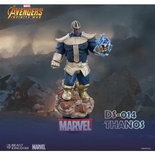 Beast kingdom Disney Marvel Genuine authorization Thanos Desktop dolls Garage Kits Model Kits Collection Gift Toy