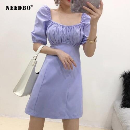 Летние платья с рукавами NEEDBO China At AliExpress