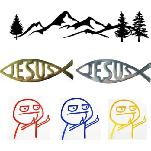 New Variety Car Sticker Window Vinyl Waterproof Reflective Personality Auto Decor Decal Accessories DIY Craft