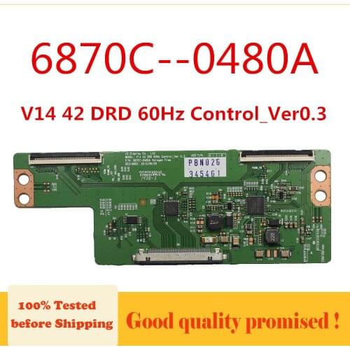 Tcon Board 6870C-0480A V14 42 DRD 60Hz Control_Ver0.3 for LG TV LC420DUE (FG)(A3) 42LB561V-ZC BEUWLJG 42LX330C-UA ...etc. 6870C