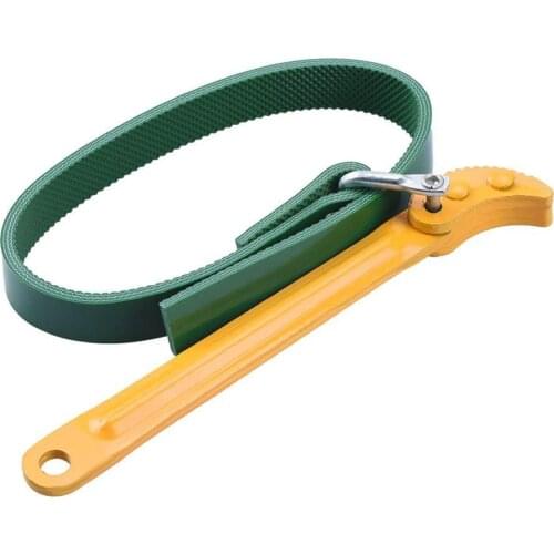 Strap Wrench Adjustable Rubber Strap Wrench/Filter Opener wrench for Opening Filter, Pipe and Tin