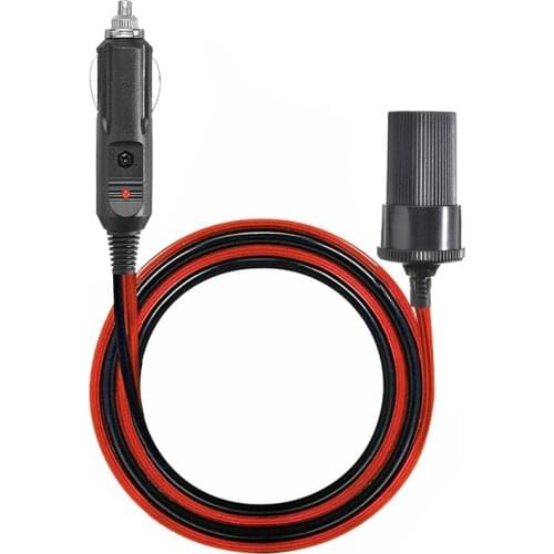 12V 3A 36W Car Cigarette Lighter Socket Extension Cable Plug 5M Adapter Lead Diameter 24AWG 5.0mm Car Accessories