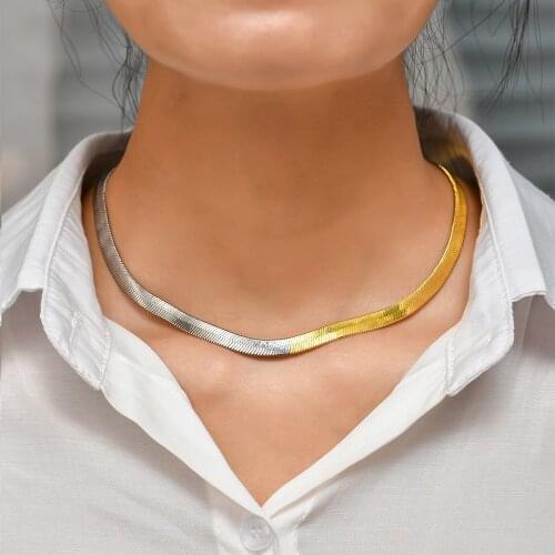 SLOONGJEWELRY Silver Chokers